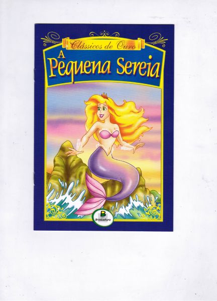 A Pequena Sereia (livro fechado)